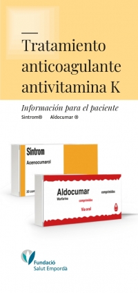 Tractament anticoagulant antivitamina K. Informació per al pacient