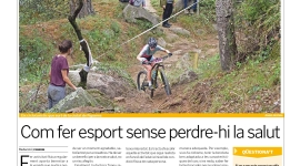 Nova pàgina amb recomanacions per practicar exercici físic: ''Com fer esport sense perdre-hi la salut''