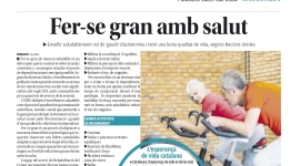 Nova pàgina de salut: ''Fer-se gran amb salut''