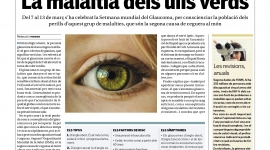 Nova pàgina de salut: ''La malaltia dels ulls verds''