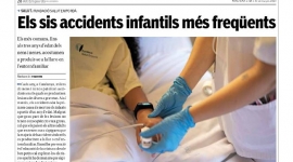 Nova pàgina de salut: Els sis accidents infantils més freqüents