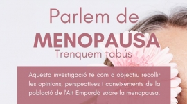 Un estudi permetrà obtenir opinions, perspectives i informació de la població de l’Alt Empordà sobre la menopausa