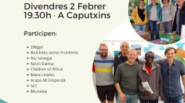 Nou associacions solidàries de Figueres s’uneixen per presentar els seus projectes en un acte als Caputxins
