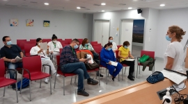 La Fundació Salut Empordà finalitza el primer curs de català per a professionals sanitaris vinguts de fora de Catalunya 