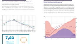 Els indicadors clau 2025 de l’Alt Empordà mostren un descens continu de la natalitat des de 2008 i se situa en 7,23 nadons per cada 1.000 habitants