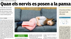 Nova pàgina de promoció de la salut: ''Quan els nervis es posen a la panxa''
