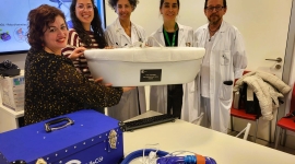 Tres associacions fan donació a l’Hospital de Figueres d’un bressol tèrmic de comiat per a l’atenció del dol perinatal