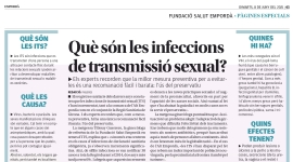 Nova pàgina de promoció de la salut: ''Què són les infeccions de transmissió sexual?''