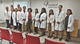 Aquest estiu l’Hospital de Figueres acull 22 estudiants americans per conèixer la professió mèdica
