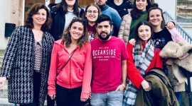 El Centre Sociosanitari Bernat Jaume acull una vintena d’alumnes de 6è de Medicina de la UdG
