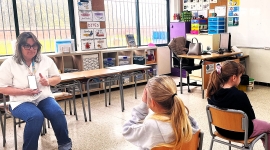 Un projecte de la FSE permet avaluar a les escoles de l’ABS l’Escala la capacitat visual dels infants de 6 anys gràcies a la seva aplicació eVisio® 
