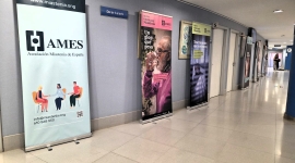 Consultes Externes de l’Hospital de Figueres acull l’exposició «Així és viure amb Miastenia» per donar visibilitat a aquesta malaltia rara