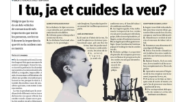 Nova pàgina de promoció de la salut: ''I tu, ja et cuides la veu?''