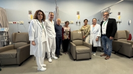 Oncolliga Girona fa una donació d’11.548 euros a la FSE per comprar 16 butaques per a l’Hospital de Dia Oncològic i el Bernat Jaume