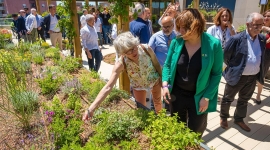 La Fundació Salut Empordà inaugura el Jardí Terapèutic del Centre Sociosanitari Bernat Jaume