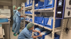 L’Hospital de Figueres instal·la prestatgeries intel·ligents als quiròfans que faciliten la gestió i control del material quirúrgic