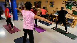 La Fundació Salut Empordà ha impulsat aquest any sessions de ioga dirigides a les persones treballadores