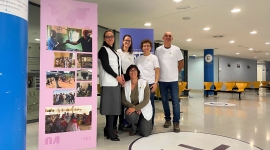 L’ONG Salut Empordà Cooperació repassa els seus 15 anys de trajectòria en una exposició a Consultes Externes de l’Hospital de Figueres