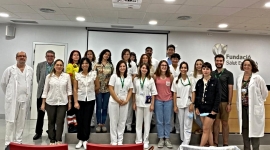 La Fundació Salut Empordà dona la benvinguda als vuit professionals  que cursaran la seva residència a l’entitat 