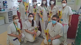 La Fundació Salut Empordà celebra un Sant Jordi ple d’activitats per a les persones ingressades i els professionals
