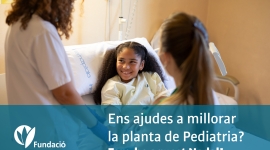 Aquest Nadal, la Fundació Salut Empordà llança una campanya de captació de fons per millorar les instal·lacions de la planta de Pediatria
