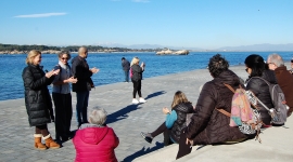 Professionals sanitaris de l’Alt Empordà investiguen els beneficis del mar per a la salut i el benestar emocional