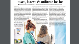 Nova pàgina de salut: “Antibiòtics: protegir-nos és la seva tasca, la teva és utilitzar-los bé”