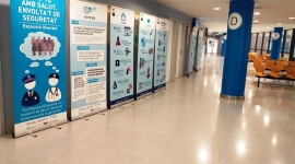 Els tres centres de la FSE acullen l’exposició itinerant ‘Mou-te amb salut, envolta’t de seguretat’
