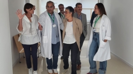 La consellera de Salut, Olga Pané, visita l’ampliació del CAP Moisès Broggi de l’Escala