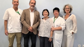 La Fundació Salut Empordà i l’Associació Gironina de Parkinson signen un conveni per millorar l’atenció a les persones amb Parkinson de la comarca