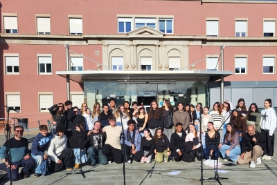 El concert de la coral de l’Institut Alexandre Deulofeu de Figueres dona el tret de sortida a les activitats que la FSE fa per les festes de Nadal 