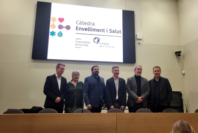 La nova Càtedra Envelliment i Salut es presenta a la UdG i posa l’ètica i els drets de les persones grans al centre del debat