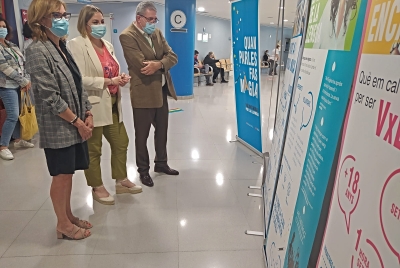 Fins al 26 de maig, Consultes Externes de l’Hospital de Figueres acull una exposició sobre el Voluntariat per la llengua