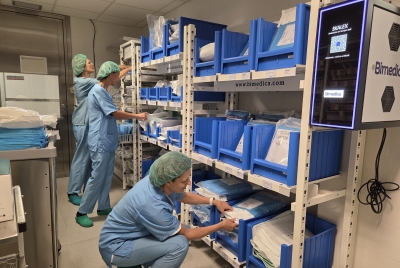 L’Hospital de Figueres instal·la prestatgeries intel·ligents als quiròfans que faciliten la gestió i control del material quirúrgic