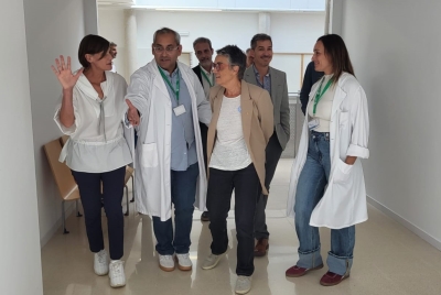 La consellera de Salut, Olga Pané, visita l’ampliació del CAP Moisès Broggi de l’Escala