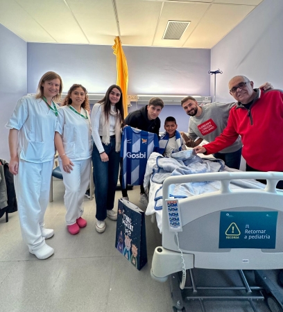 Visita de la Unió Esportiva Figueres