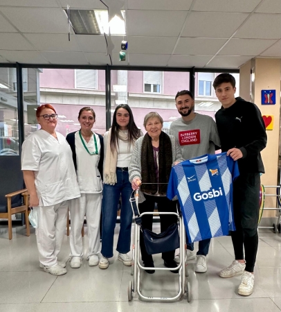 Visita de la Unió Esportiva Figueres