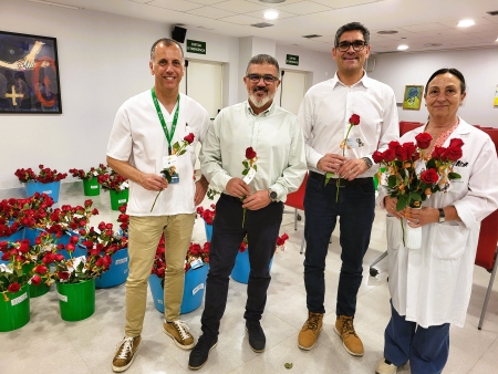 Àlex Vila i Paqui Abulí amb Jorge Rovira i Xavier Pujades d'Aiterm