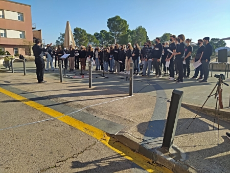 La coral de l’institut Alexandre Deulofeu 