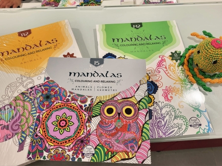 Donació de mandales a Pediatria