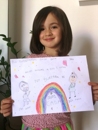 Júlia Sánchez, 5 anys, Sabadell
