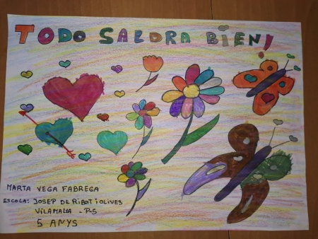 Marta Vega, 5 anys, Vilamalla Marta Vega, 5 anys, Vilamalla