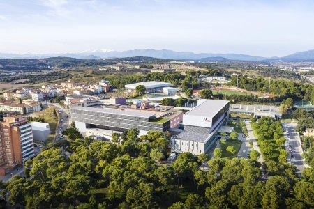 Fotomuntatge de com quedaria l'Hospital de Figueres, el CSS Bernat Jaume i el futur centre de recerca