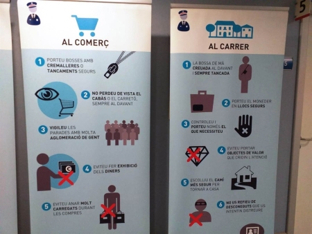 Exposició sobre seguretat i gent gran