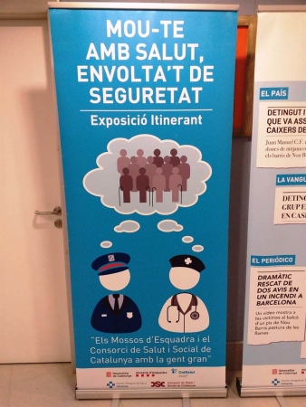 Exposició sobre seguretat i gent gran