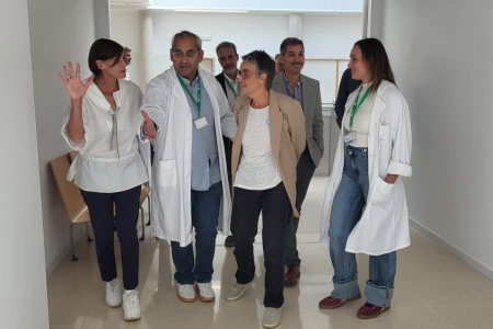 Visita de la consellera de Salut al CAP de l'Escala