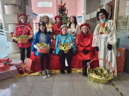 Participació en la comitiva de patges reials