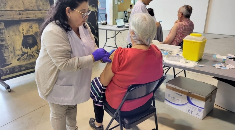 L’ABS l’Escala ja ha donat cobertura a 1.800 persones de la vacuna gripal i a 1.200 persones pel que fa a la de la COVID-19