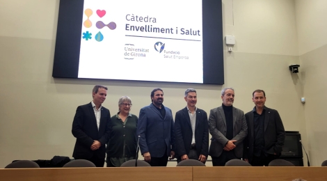 La nova Càtedra Envelliment i Salut es presenta a la UdG i posa l’ètica i els drets de les persones grans al centre del debat