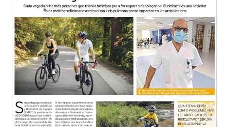 Nova pàgina amb recomanacions per a ciclistes: ''L'any de la bicicleta''